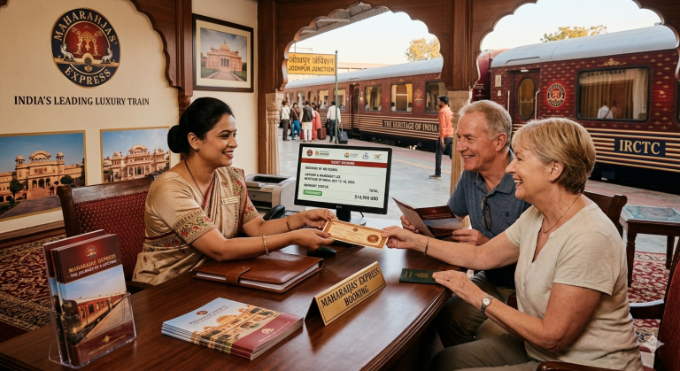 Maharajas’ Express Train Ticket Booking Procedure